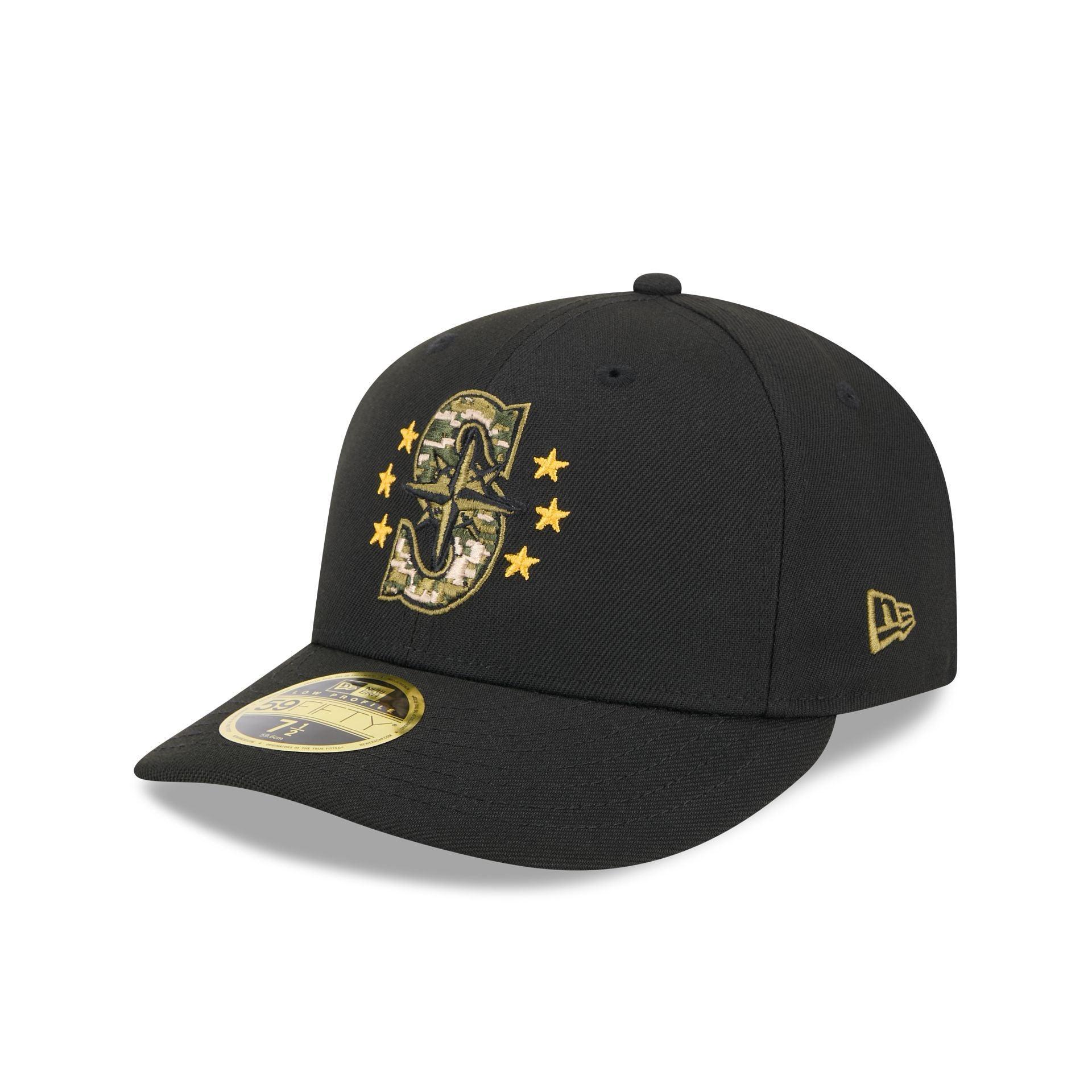 Tampa Bay Rays Armed Forces Day 2024 Low Profile 59FIFTY Fitted Hat Male Product Image