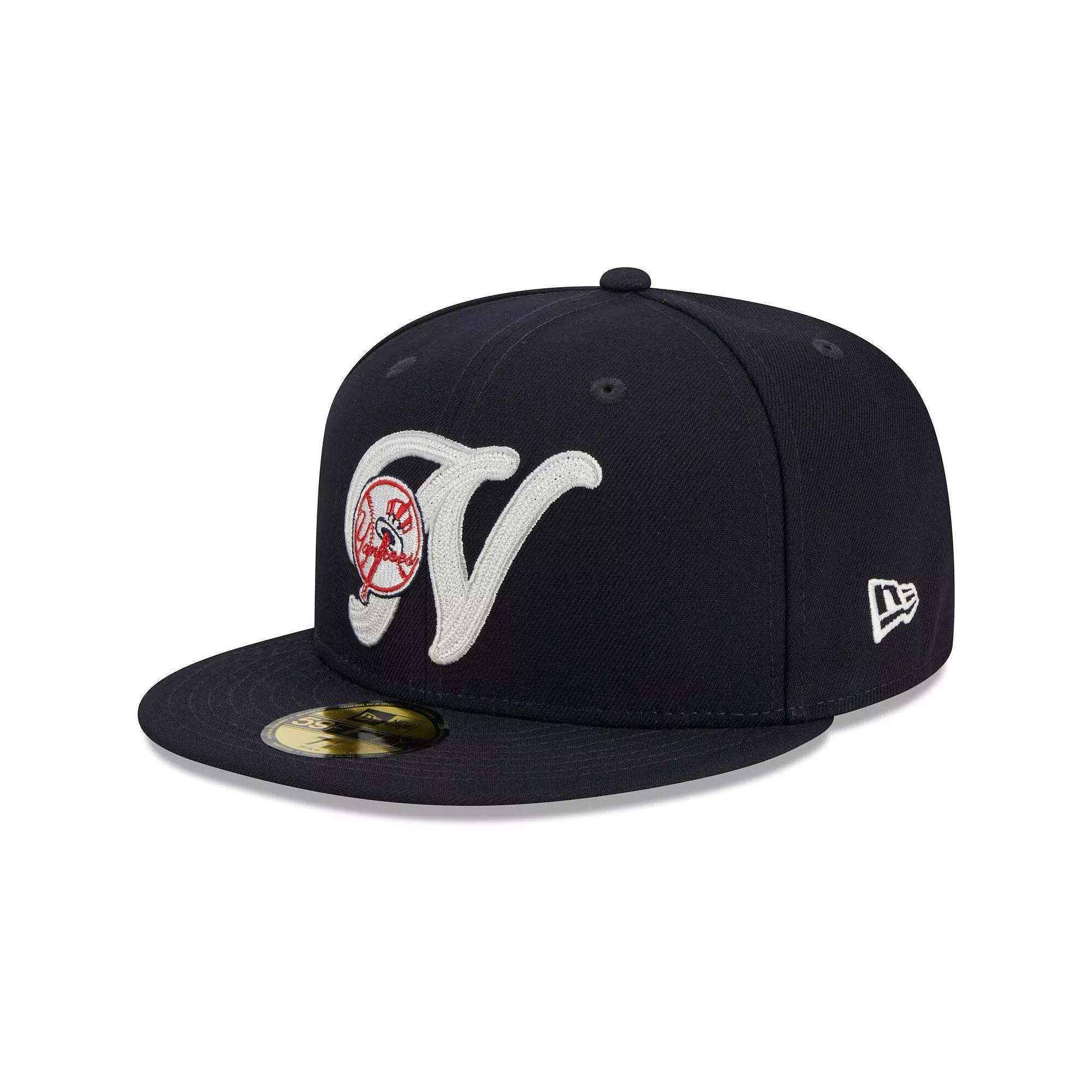 Men's New Era Navy New York Yankees Duo Logo 59FIFTY Fitted Hat, Size: 6 7/8, Blue Product Image