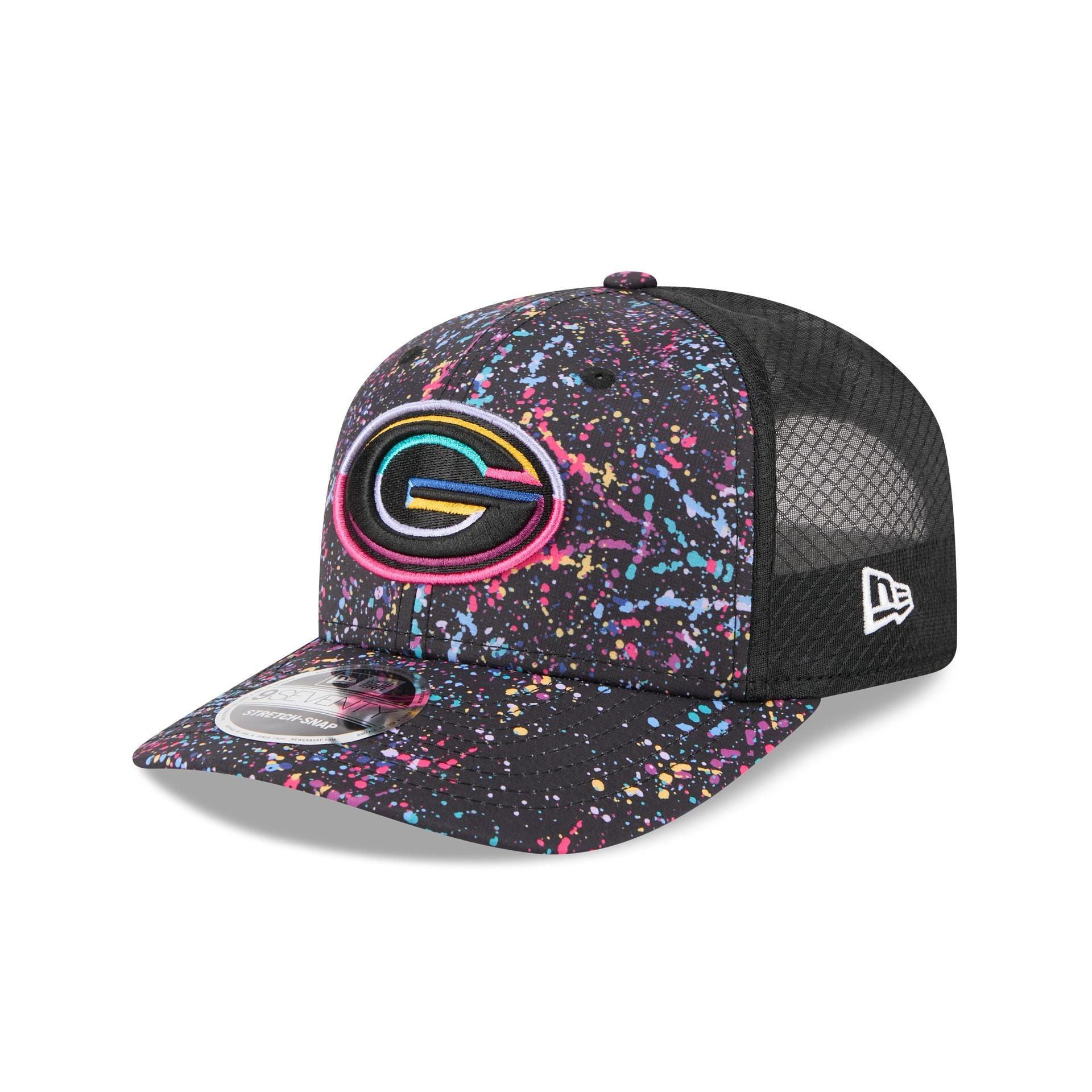 Green Bay Packers 2025 Crucial Catch 9SEVENTY Trucker Hat Male Product Image