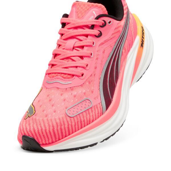 PUMA Magnify NITROâ¢ Tech 2 Women's Running Shoes in Sunset Glow/White/Sun Stream Product Image