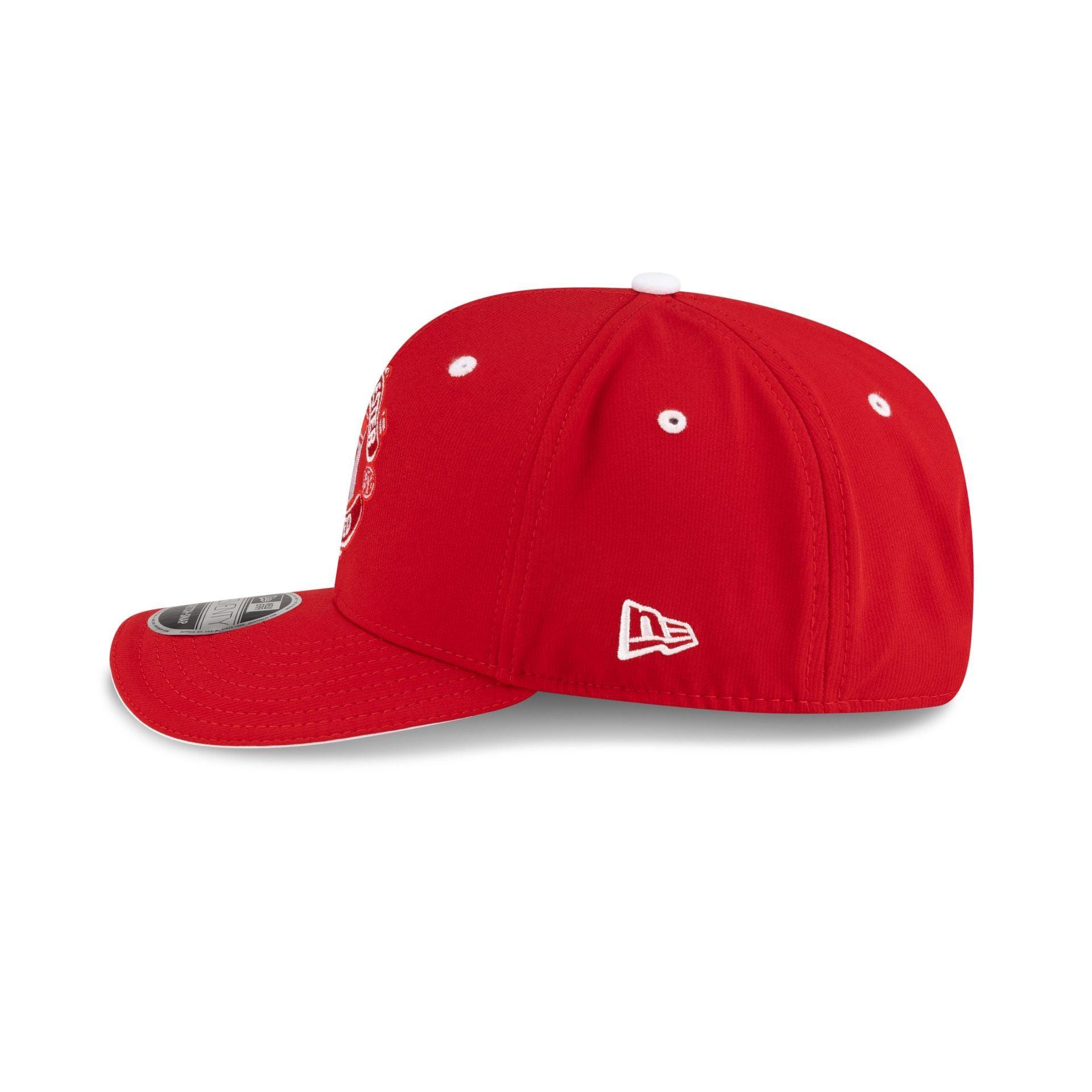 Chicago Bulls Dashmark Mesh 59FIFTY A-Frame Fitted Hat Male Product Image