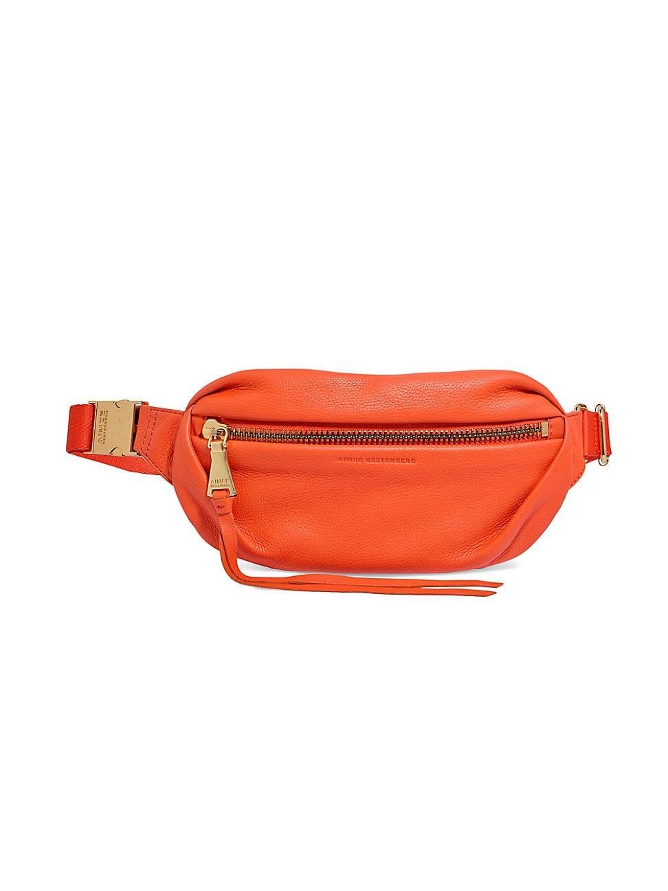 Womens Milan Leather Bum Bag Product Image