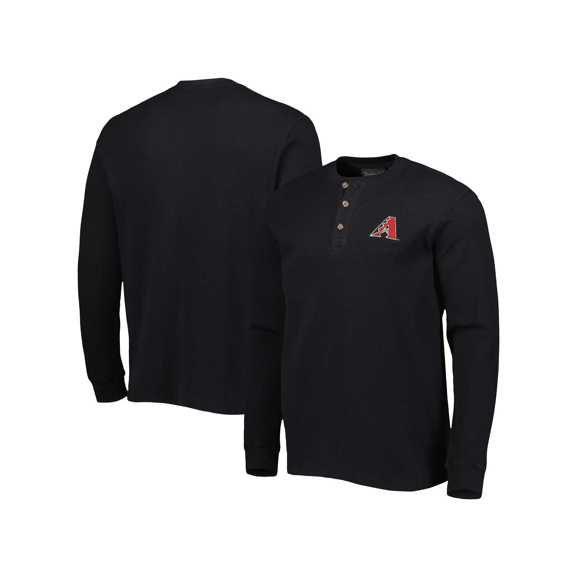 Men's Dunbrooke Arizona Diamondbacks Black Maverick Long Sleeve T-Shirt, Size: Medium Product Image