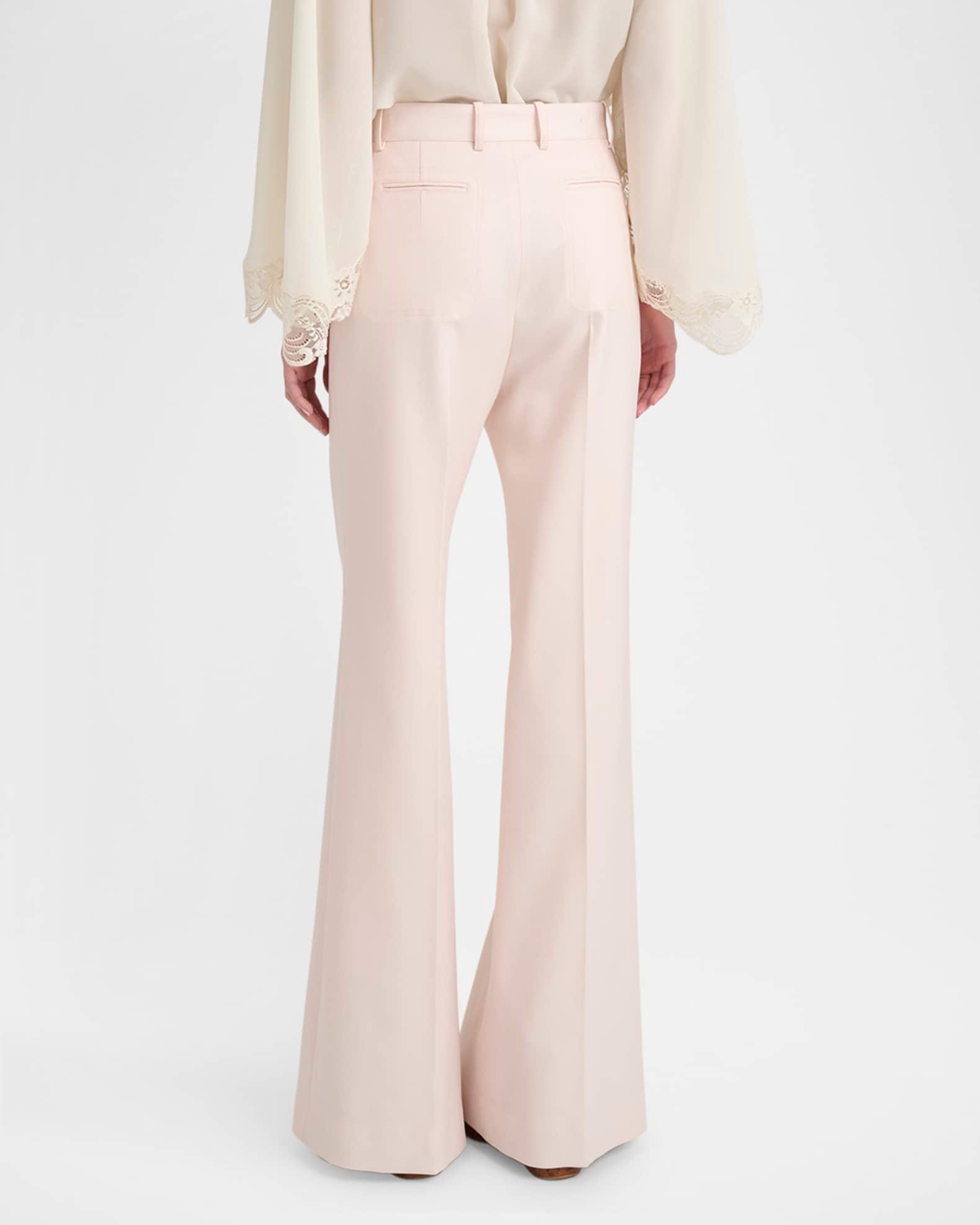 High-Rise Wide-Leg Suiting Trousers Product Image
