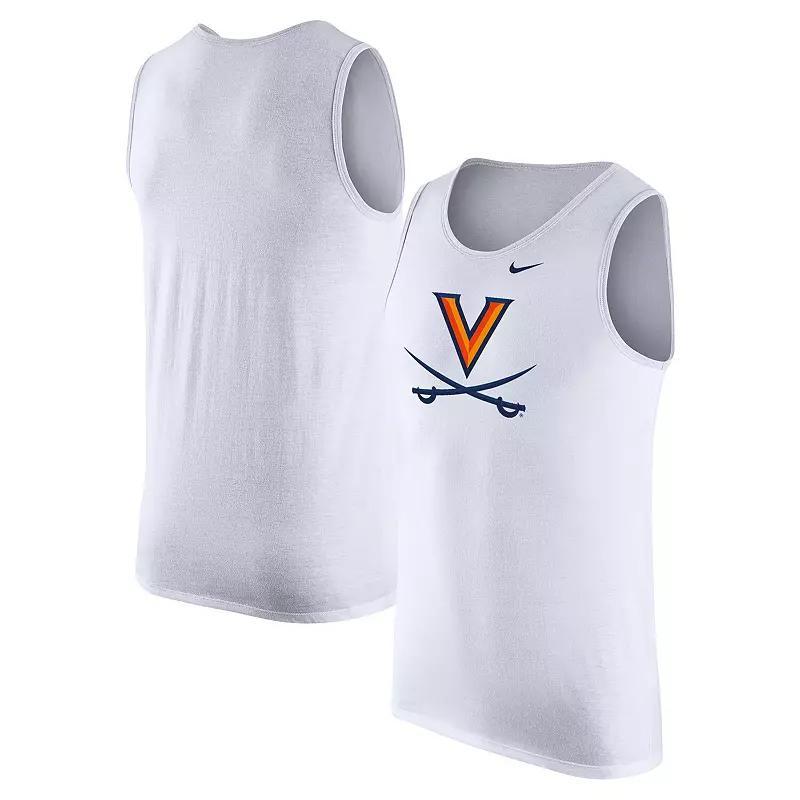 Men's Nike White Virginia Cavaliers Tank Top, Size: 2XL Product Image