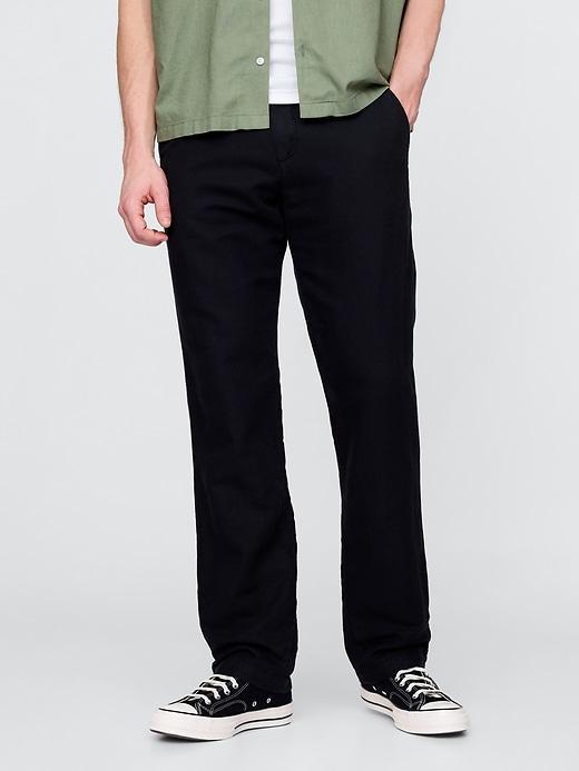 Linen-Cotton Khakis Product Image