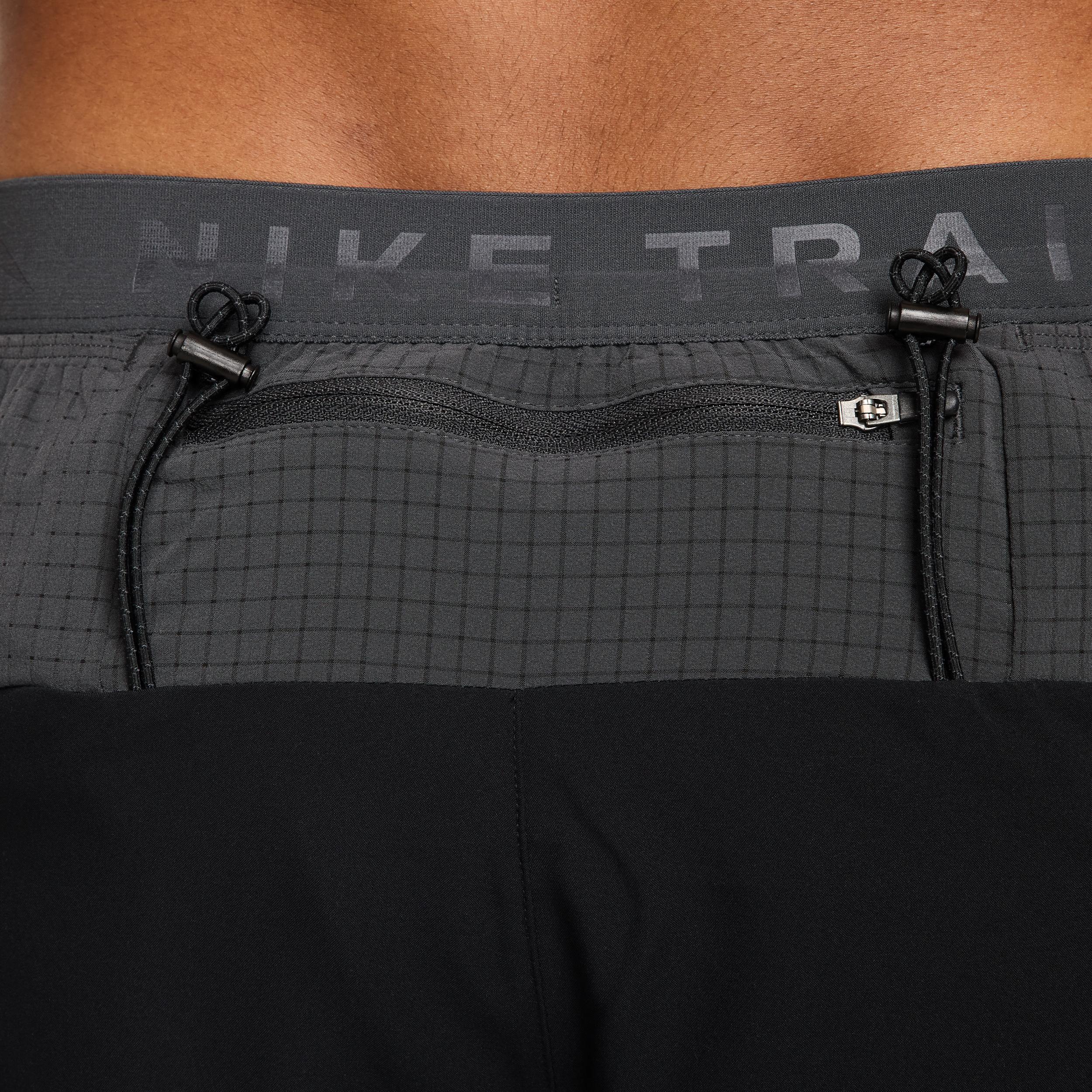 Nike Mens Trail Second Sunrise 5 Dri-FIT ADV Brief-Lined Running Shorts | HJ3572-010 Product Image