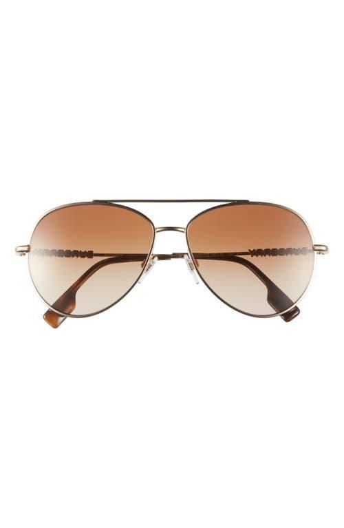 Womens 58MM Pilot Sunglasses Product Image