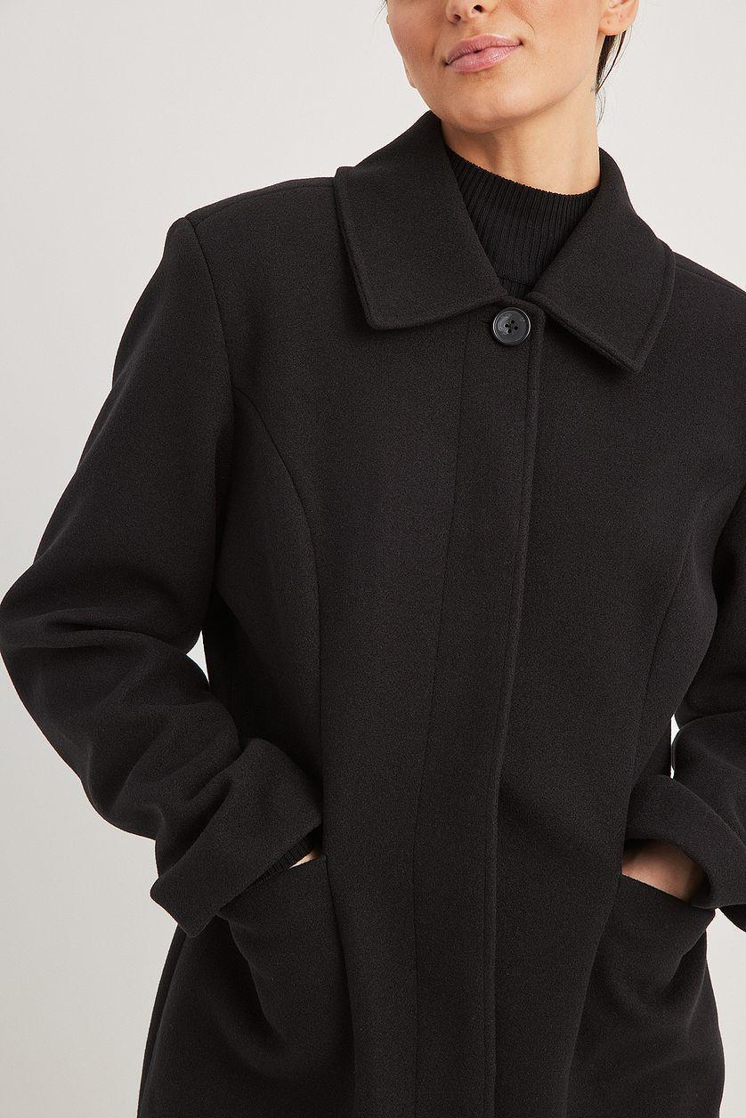 Short Sharp Shoulder Coat Product Image