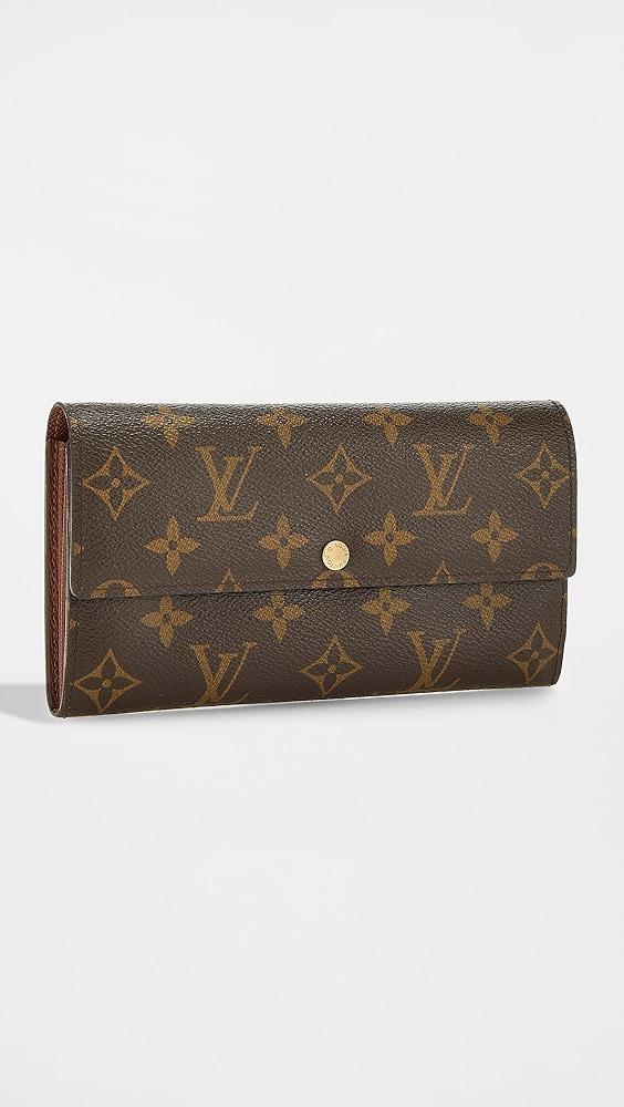 What Goes Around Comes Around Louis Vuitton Monogram Sarah Wallet | Shopbop Product Image