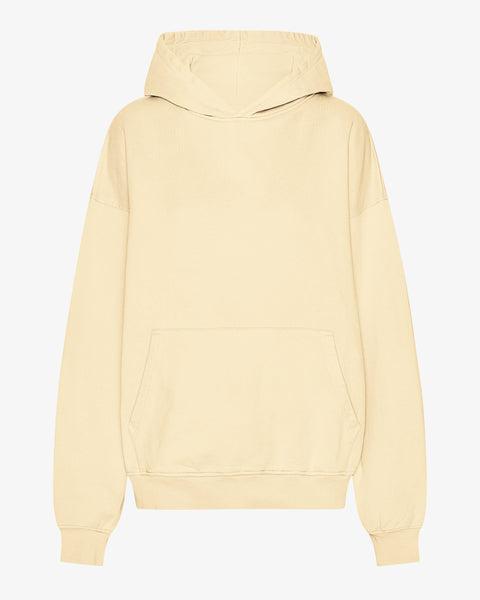 Organic Oversized Hood - Soft Yellow Product Image