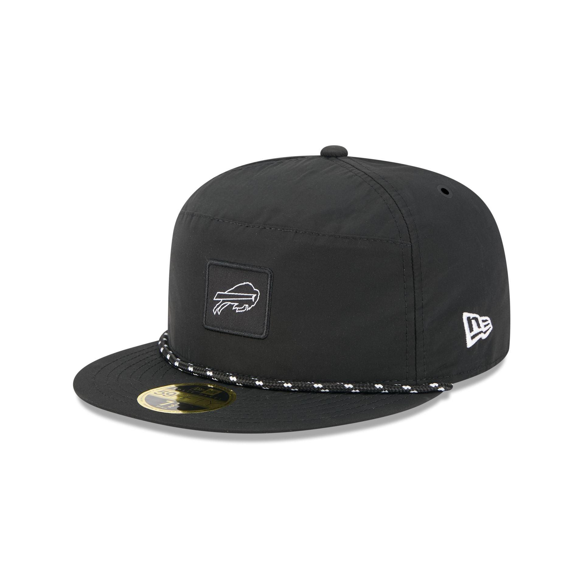 Buffalo Bills 2025 Sideline Hot Weather Black 59FIFTY Fitted Hat Male Product Image