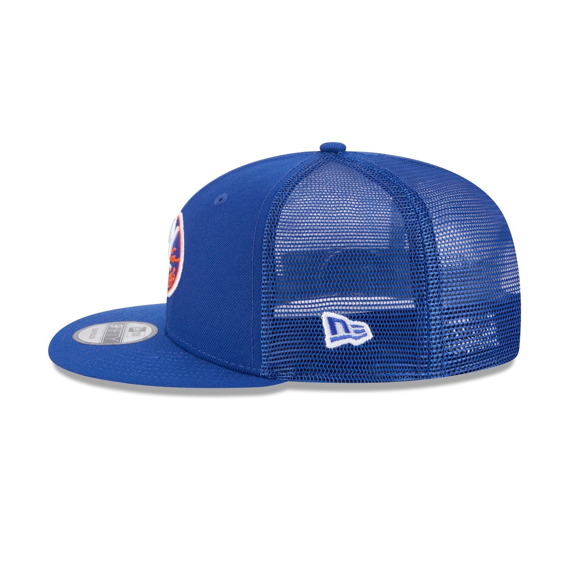 New York Islanders Team Tag 9FIFTY Trucker Hat Male Product Image