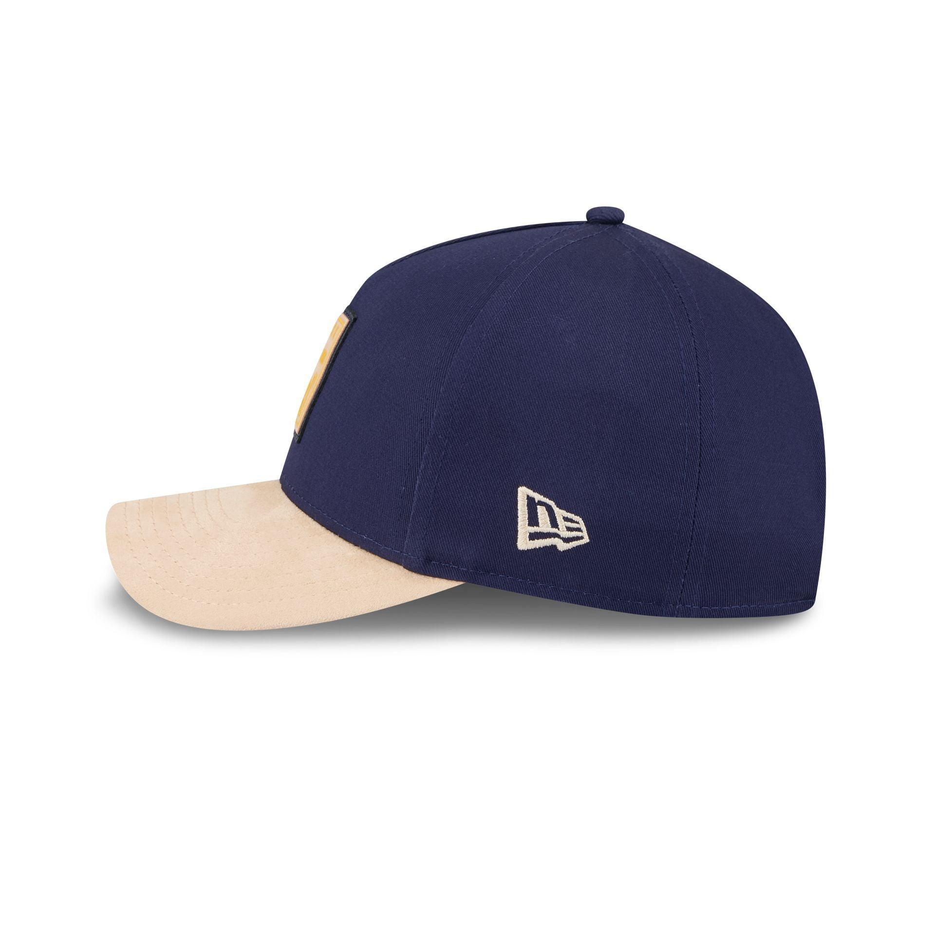 Milwaukee Brewers Suede Patch 9FORTY M-Crown A-Frame Adjustable Hat Male Product Image