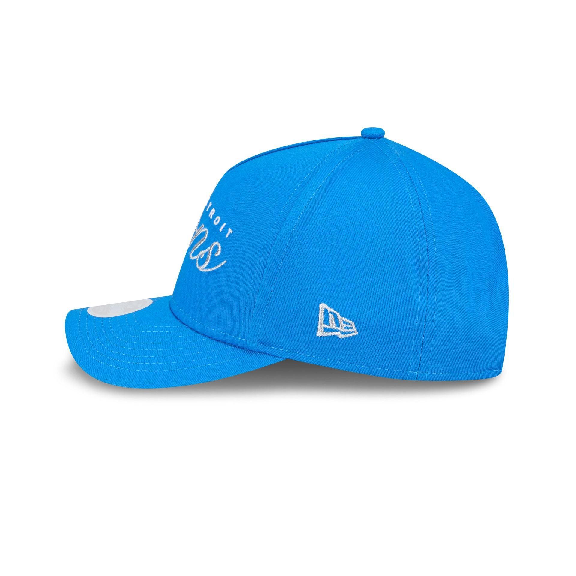 Detroit Lions Metallic Women's 9FORTY M-Crown A-Frame Snapback Hat Female Product Image