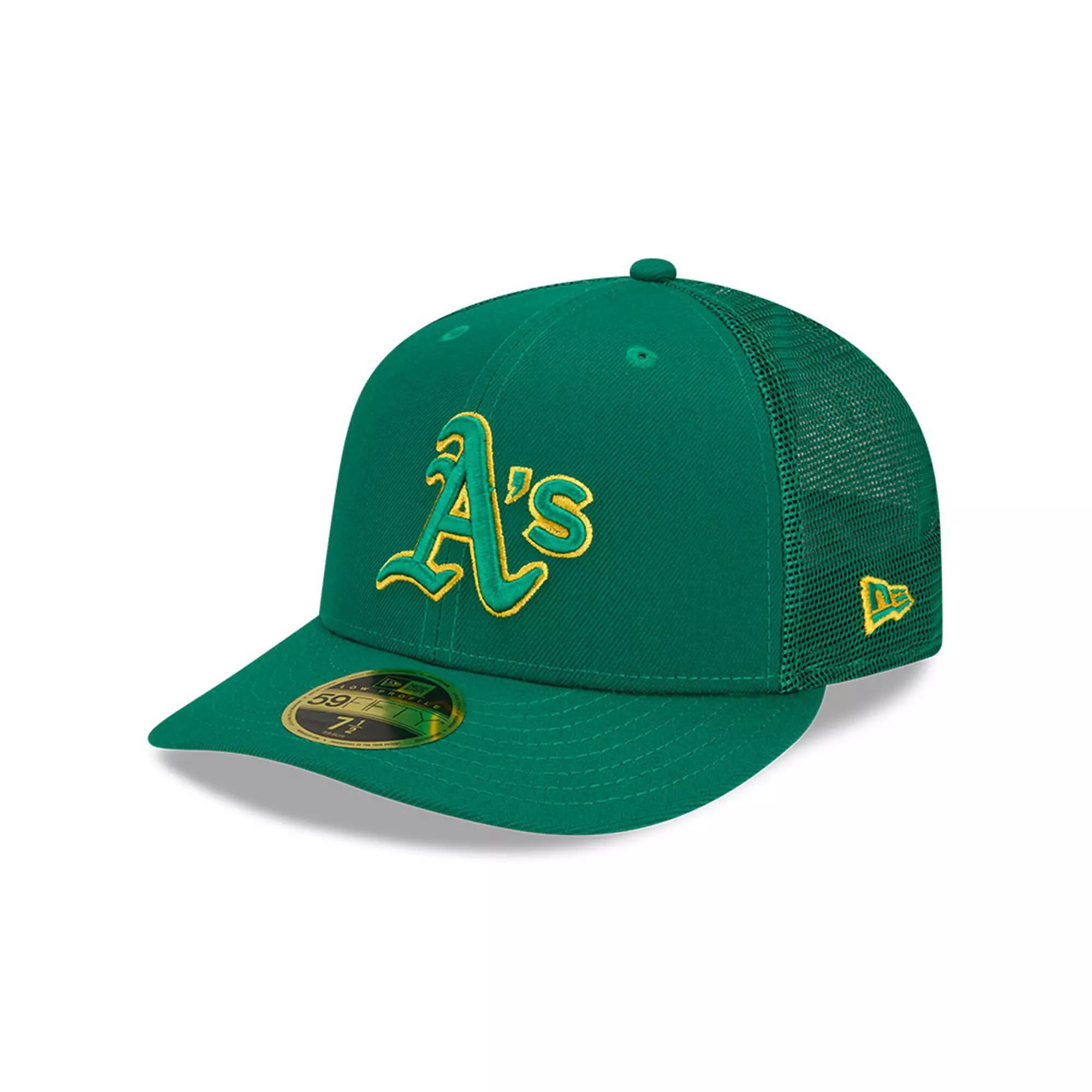 Men's New Era Green Oakland Athletics 2022 Batting Practice Low Profile 59FIFTY Fitted Hat,  Product Image
