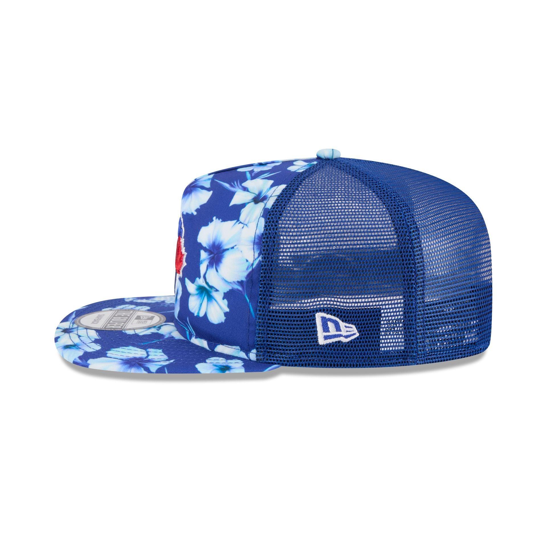 Toronto Blue Jays Pattern Golfer Trucker Hat Male Product Image