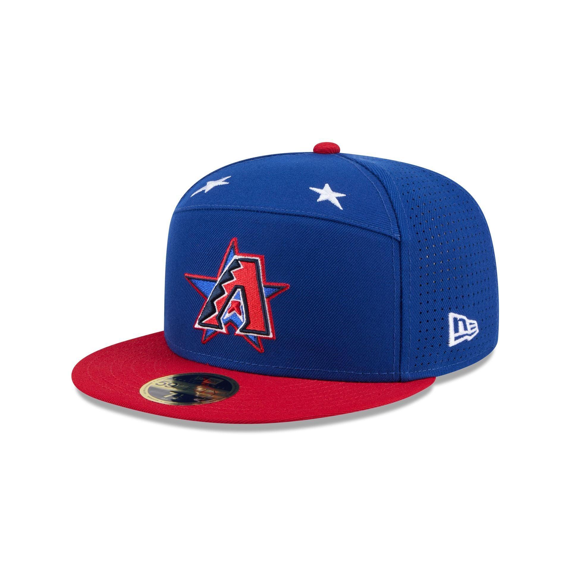 Arizona Diamondbacks 2025 All-Star Game Workout Split Panel 59FIFTY Fitted Hat Male Product Image