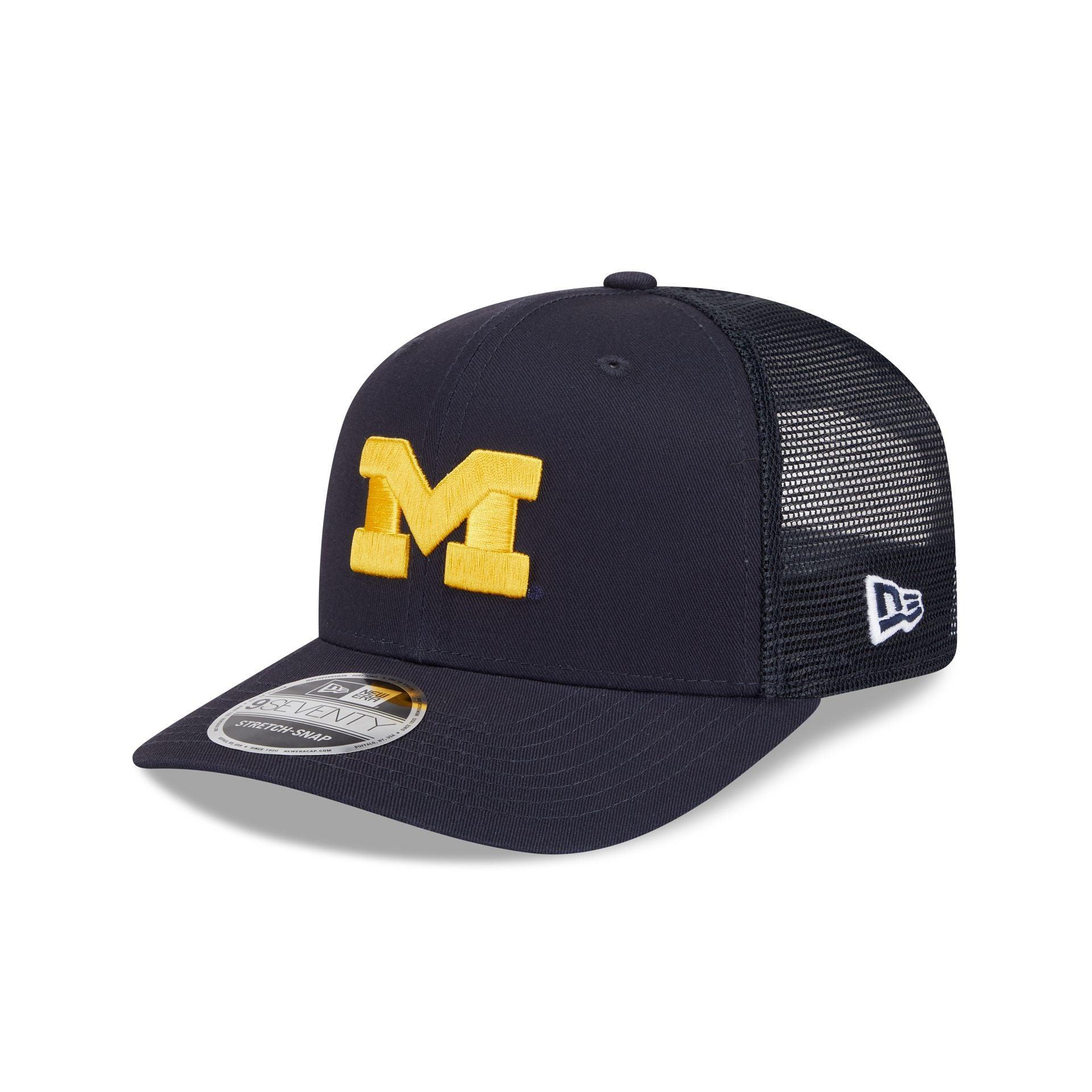 Michigan Wolverines Simple 9SEVENTY Trucker Hat Male Product Image