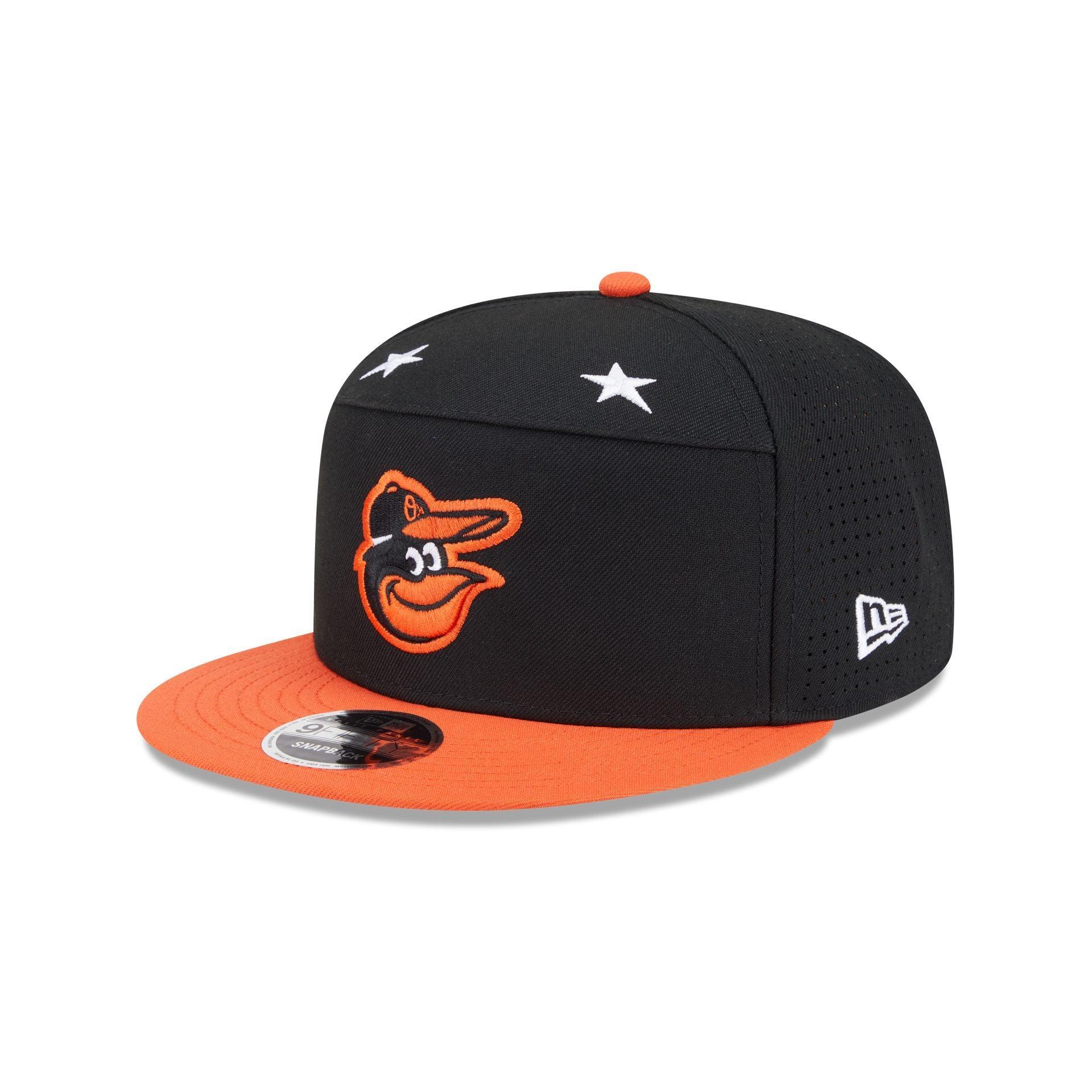 Baltimore Orioles 2025 All-Star Game Split Panel 9FIFTY Snapback Hat Male Product Image