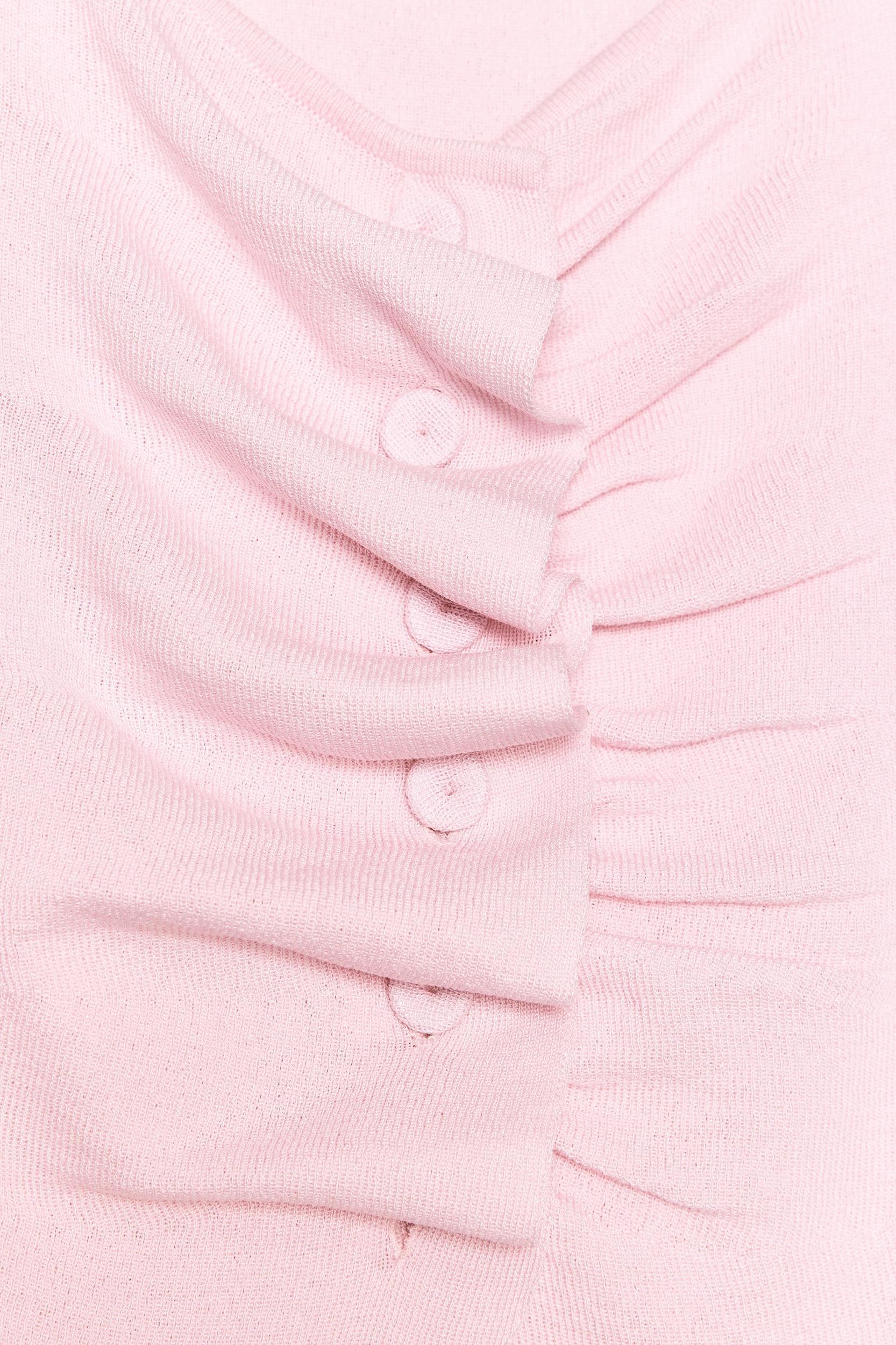 RUCHED KNIT TOP Product Image