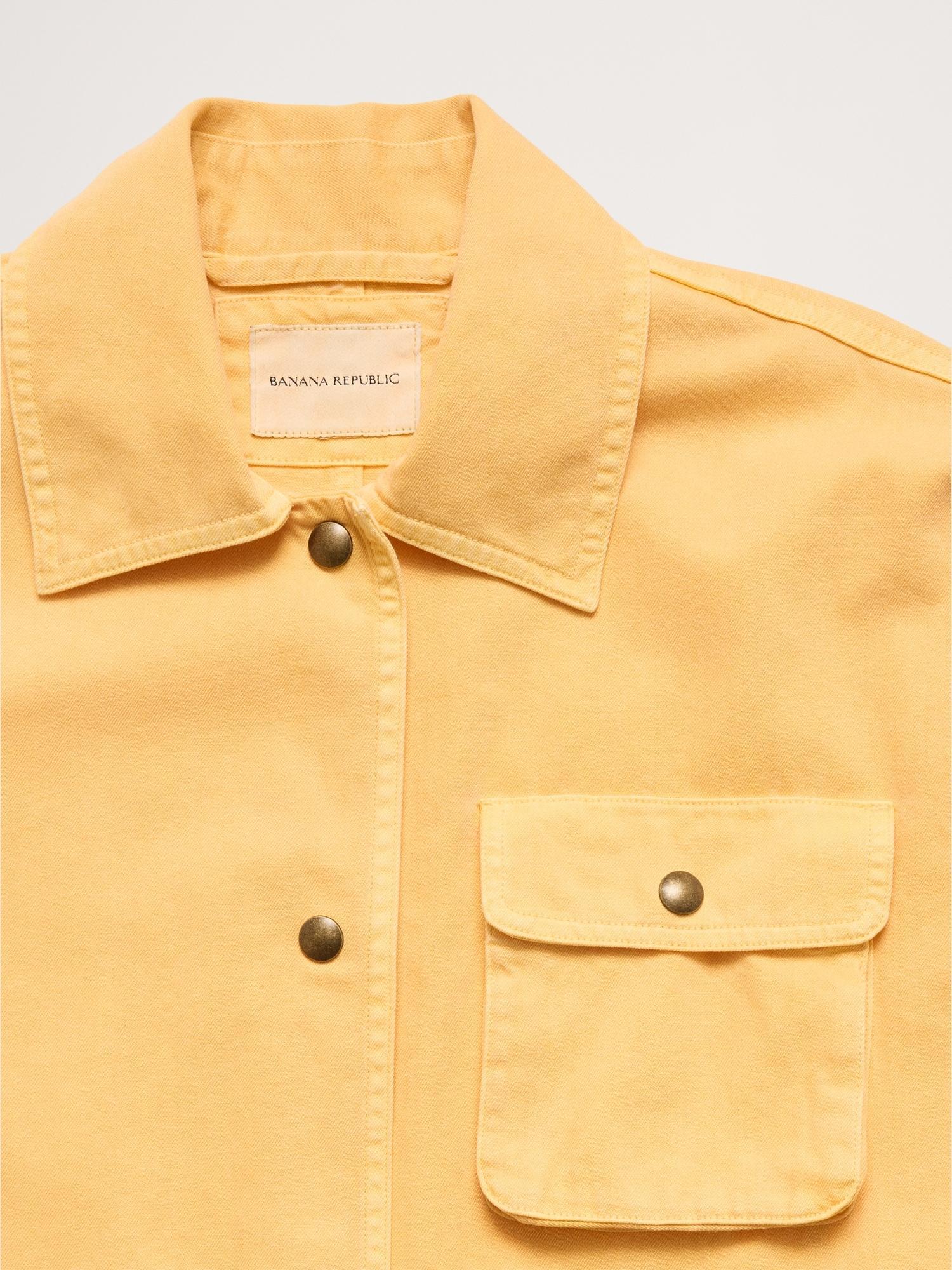 Washed Cotton Chore Jacket Product Image