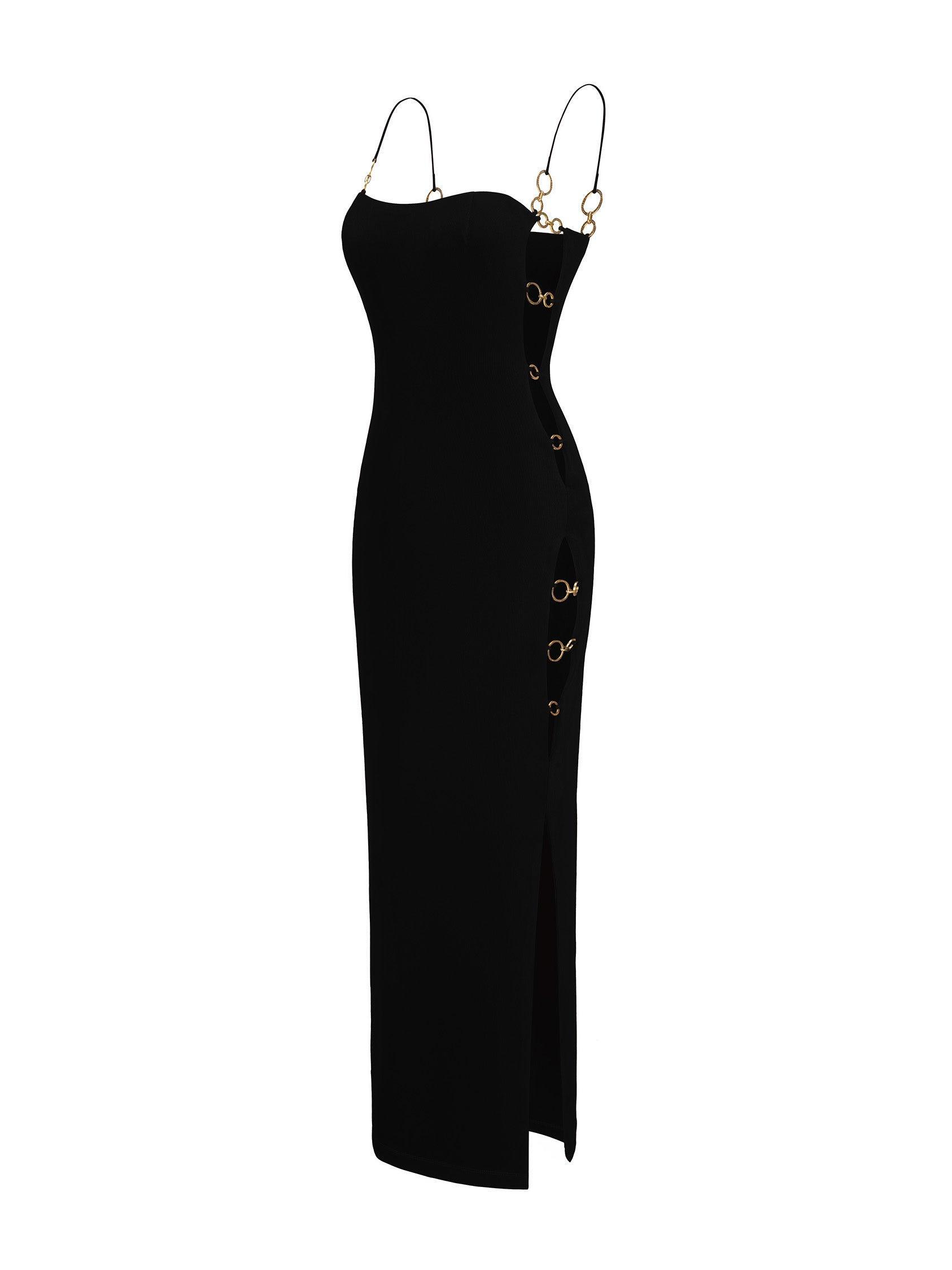 Adeline Dress (Black) Product Image