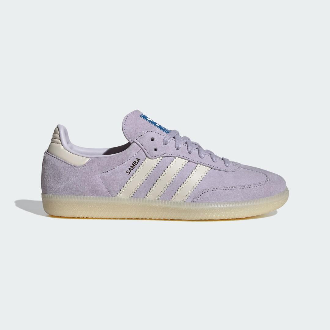 adidas Originals Mens Samba - Shoes White/Off White/Black Product Image