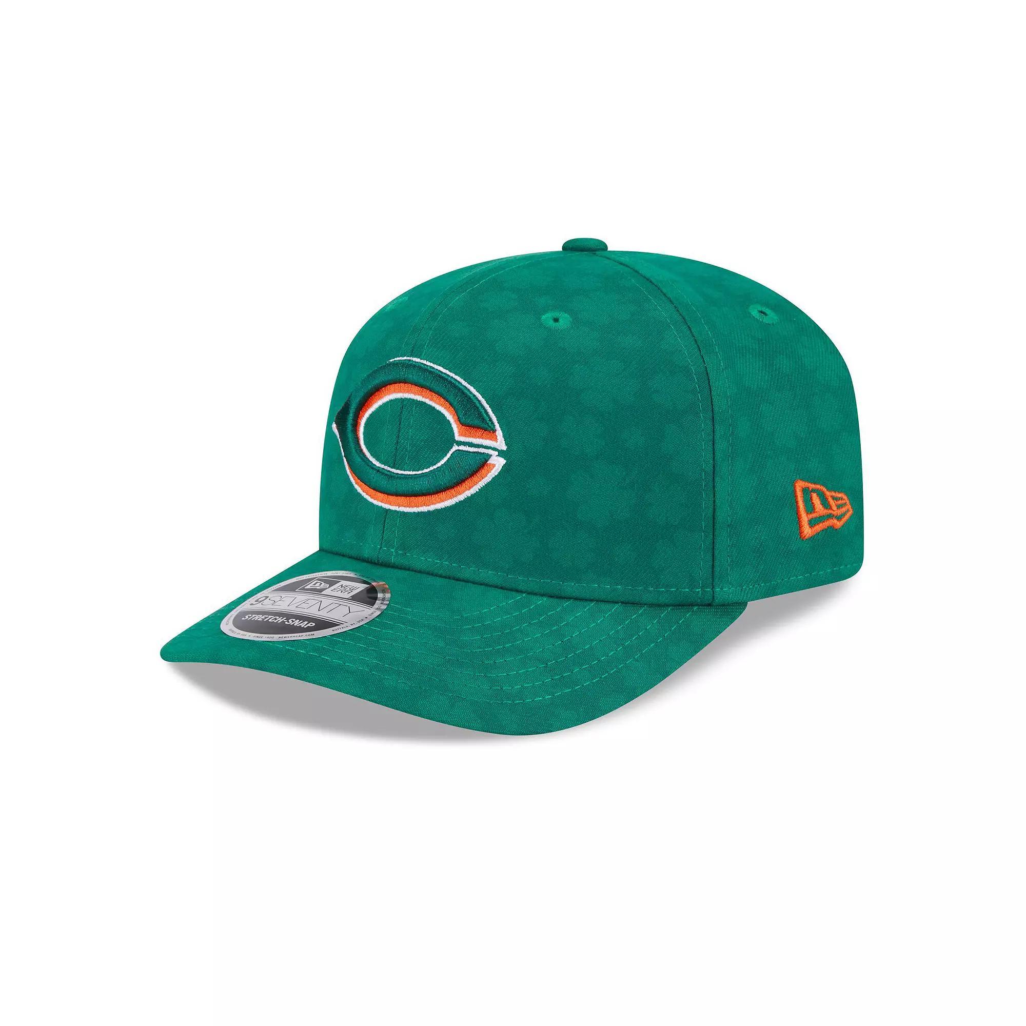 Men's New Era Kelly Green Cincinnati Reds St. Patrick's Day 9SEVENTY Adjustable Hat, Red Green Product Image