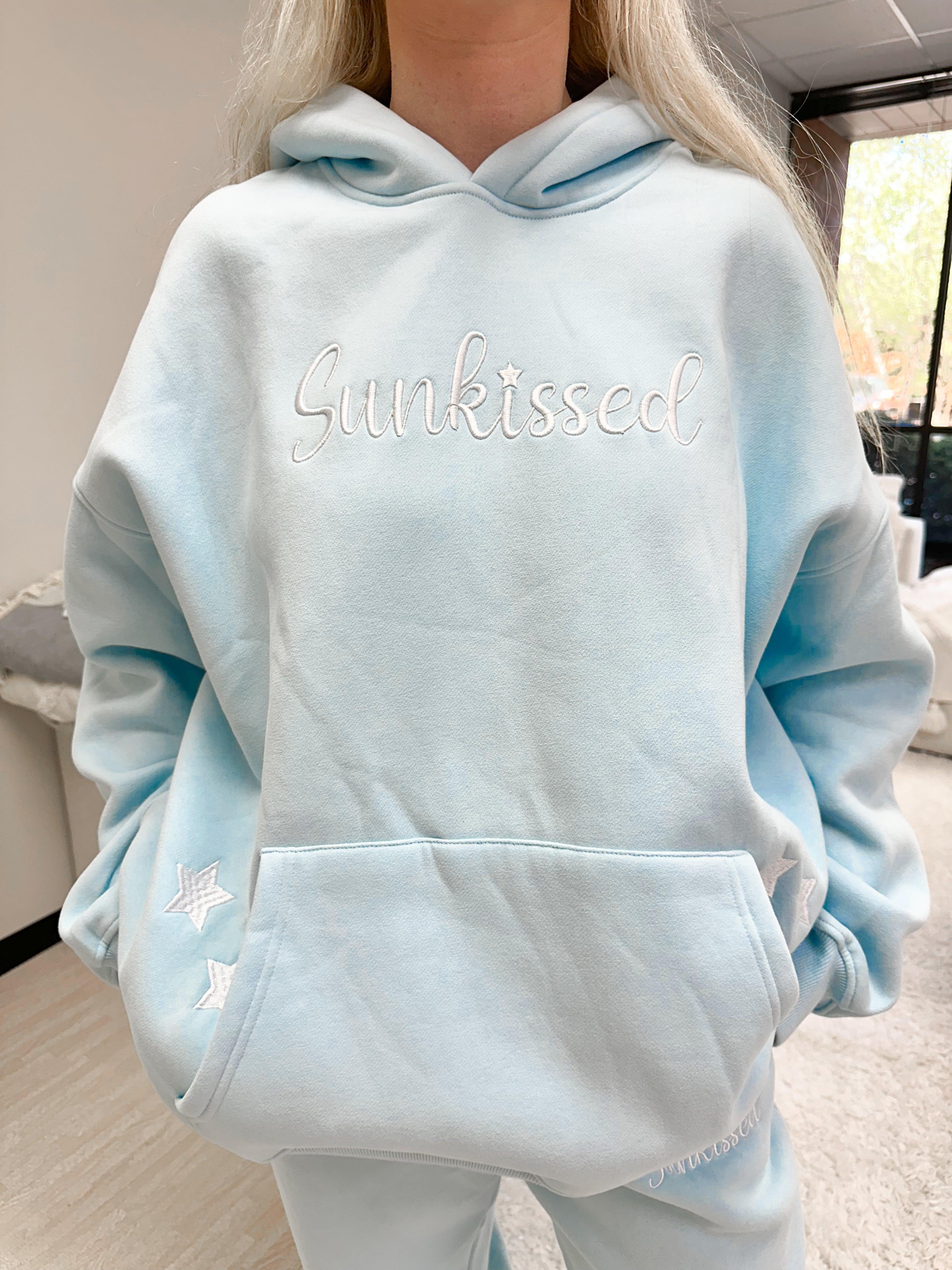 Sunkissed Cursive Embroider Hoodie Product Image