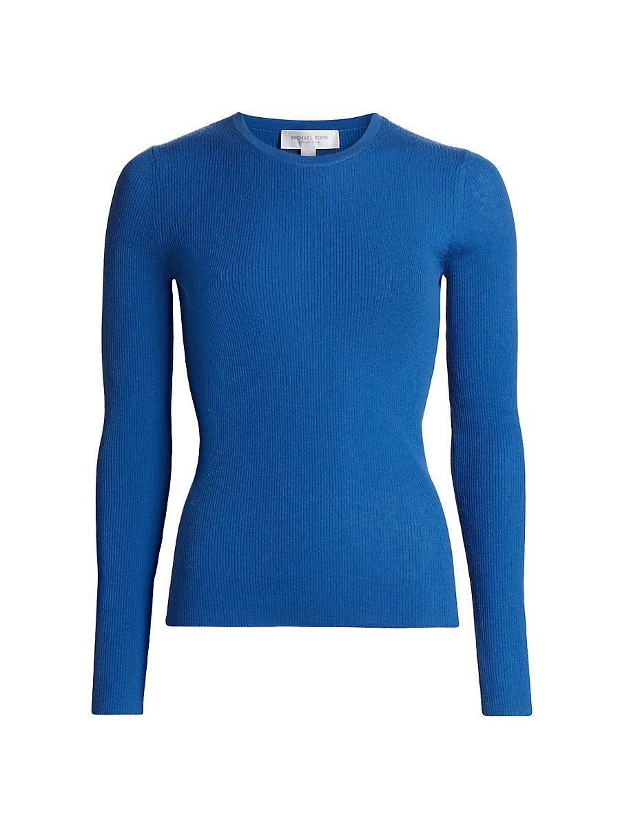 Womens Hutton Ribbed Cashmere Sweater Product Image