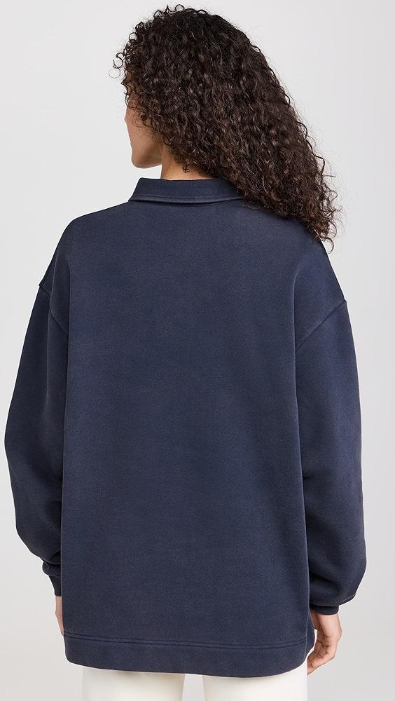 Sweaty Betty Powehouse Henley Sweatshirt | Shopbop Product Image