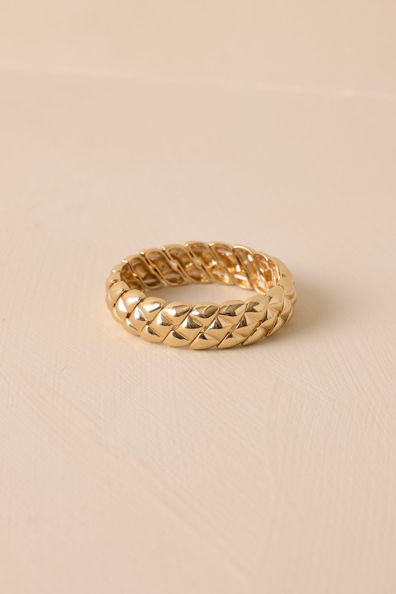 Hidden Glow Gold Bracelet Product Image