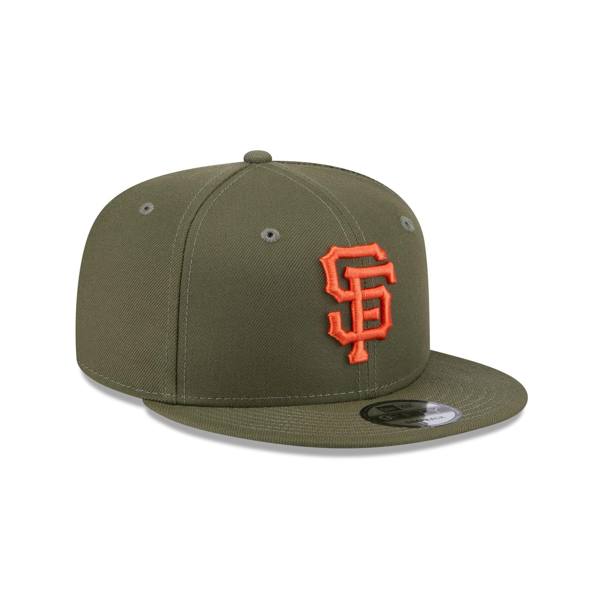 San Francisco Giants Olive 9FIFTY Snapback Hat Male Product Image