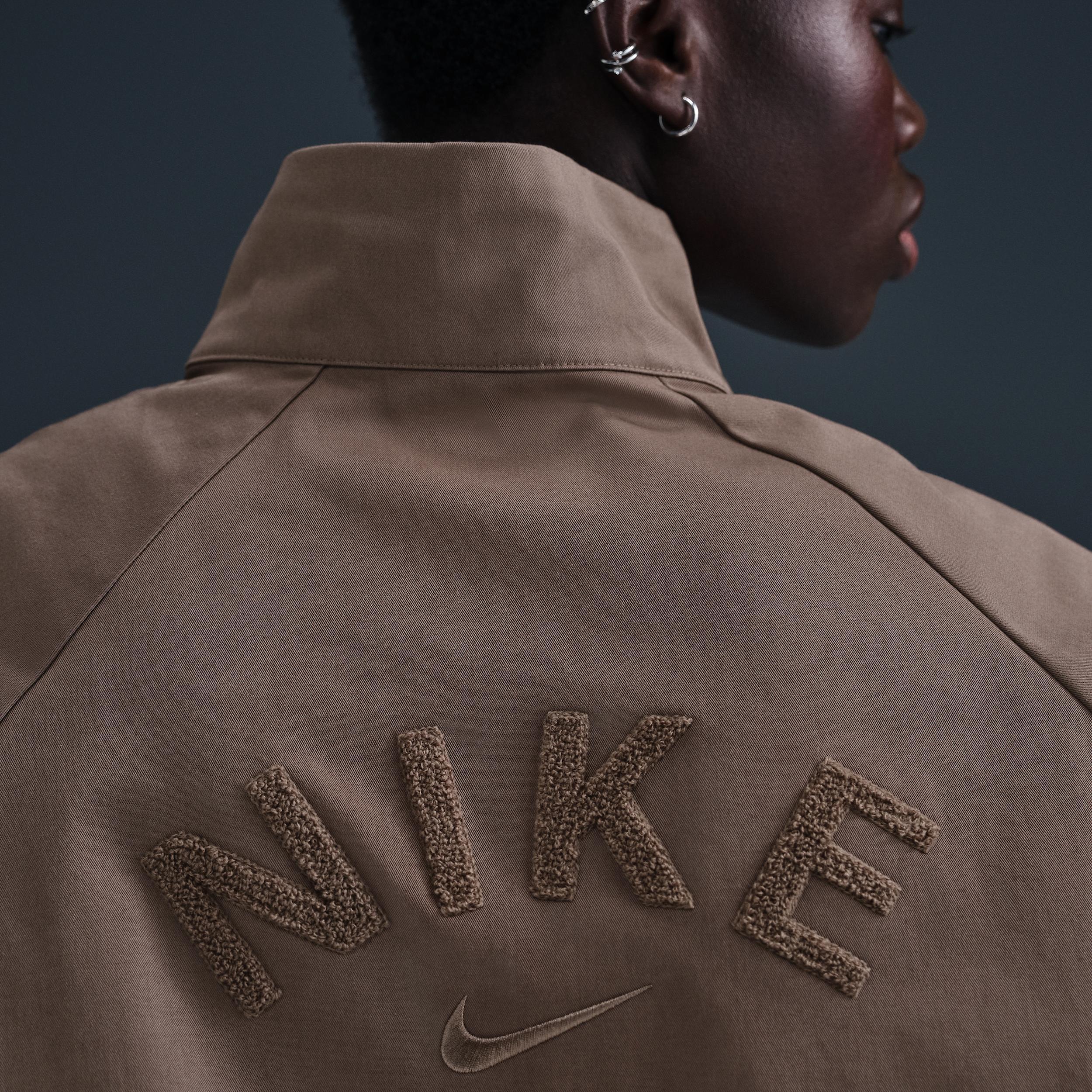 Women's Nike Sportswear Collection Oversized Twill 1/4-Zip Top Product Image