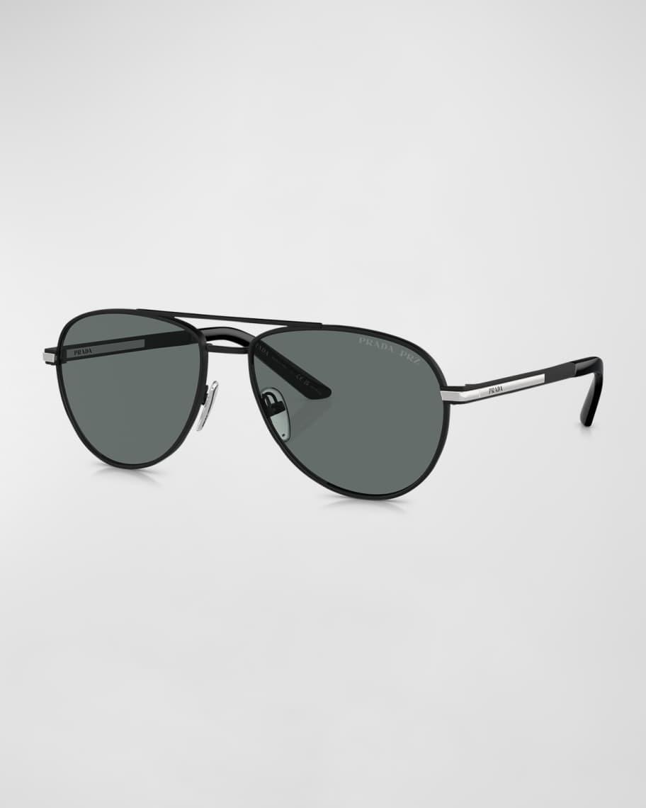 Men's Metal Aviator Sunglasses Product Image