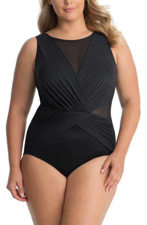 Womens Plus Illusionists Palma One-Piece Swimsuit Product Image