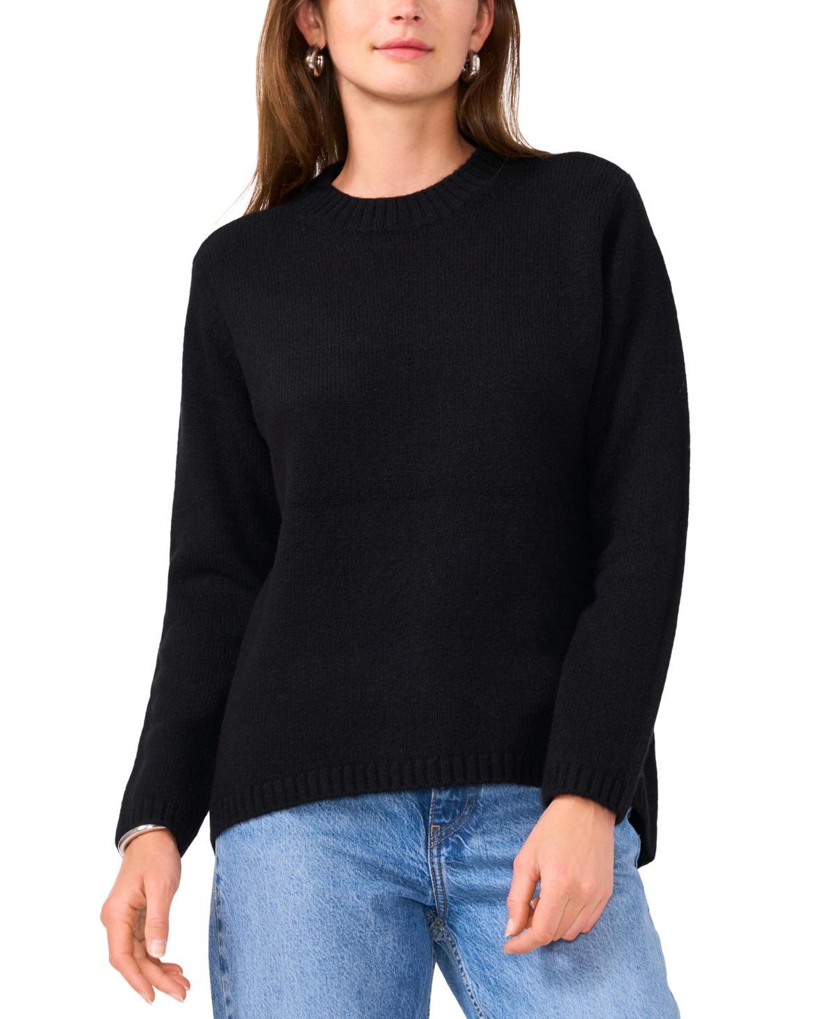 Vince Camuto Womens Mock-Neck High-Low Sweater Product Image