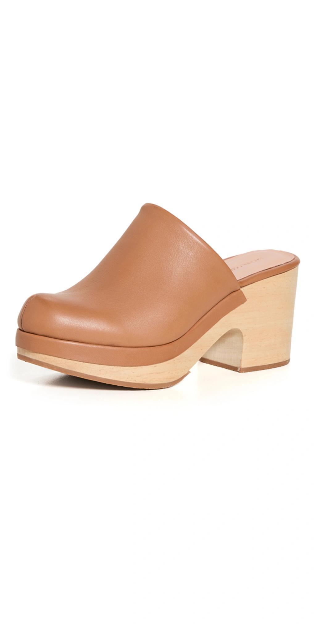 RACHEL COMEY Bose Clogs In Natural Product Image