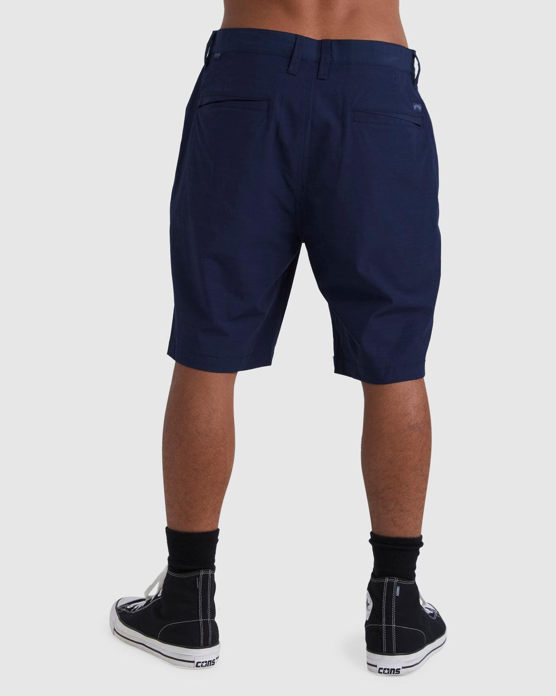 Crossfire Solid 20" Hybrid Submersible Shorts - Navy Male Product Image