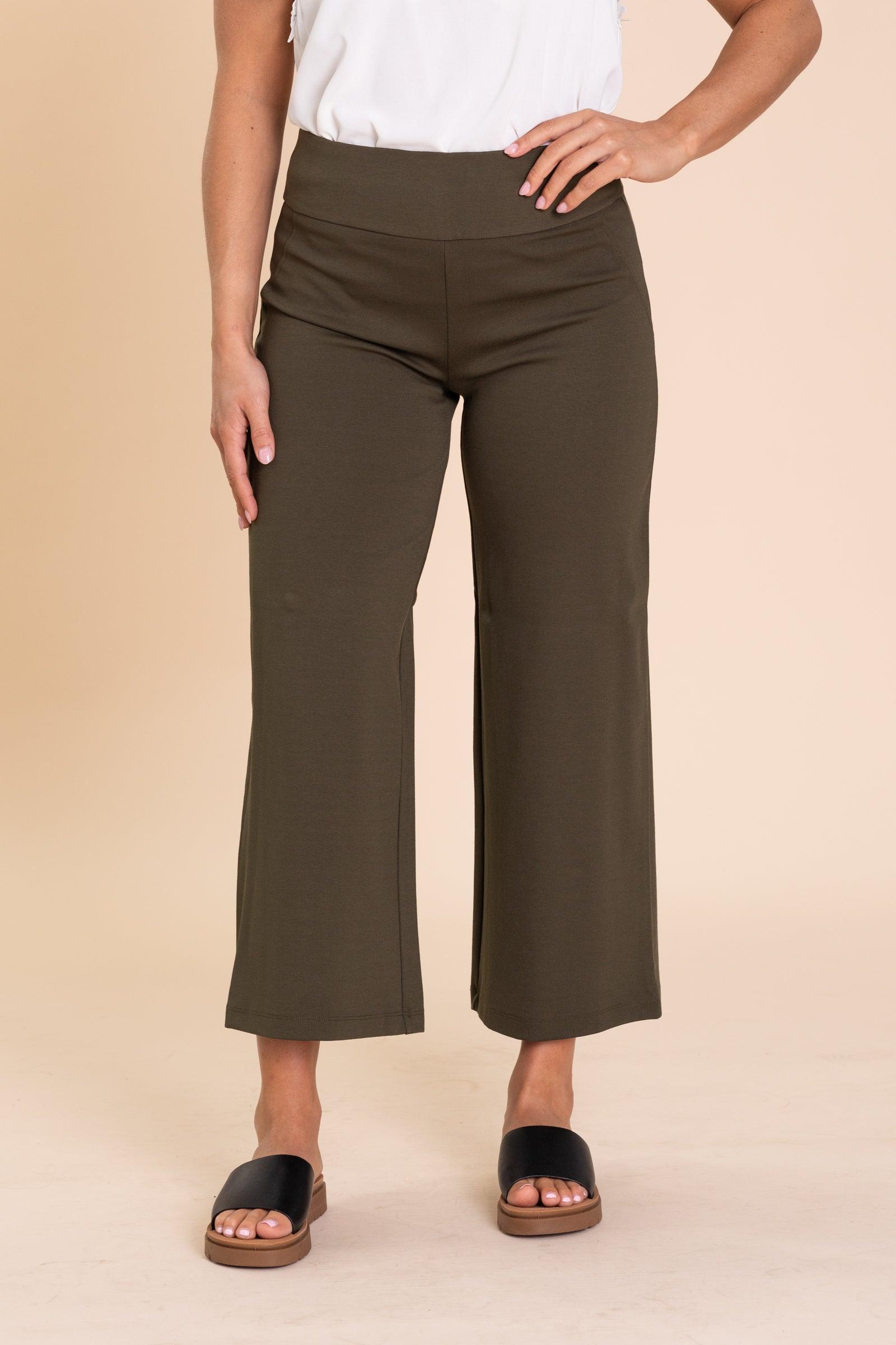 The Magic Cropped Wide Leg Pant Product Image