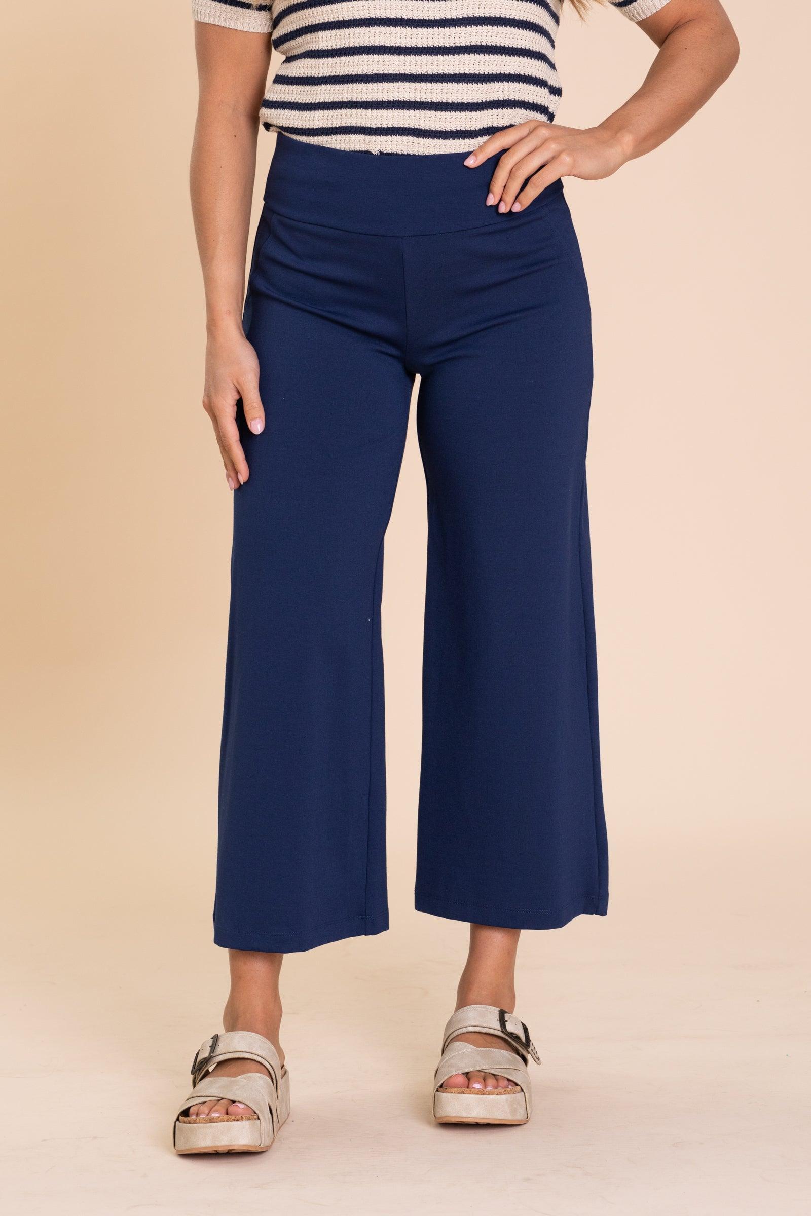 The Magic Cropped Wide Leg Pant Product Image