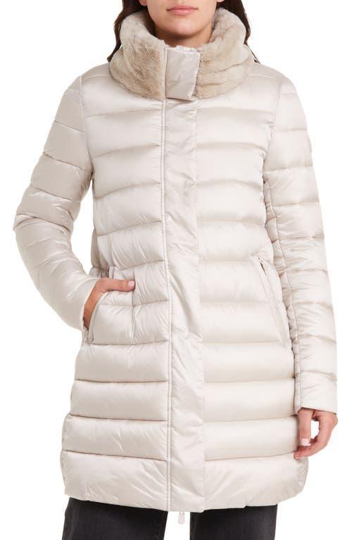 Womens Dalea Faux-Fur Collar Puffer Coat Product Image