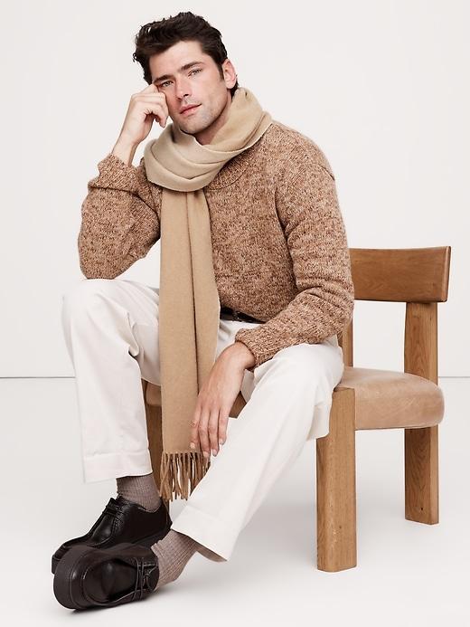 Italian Wool-Cashmere Scarf Product Image