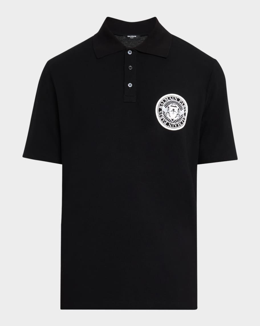 Mens Coin Logo Polo Shirt Product Image