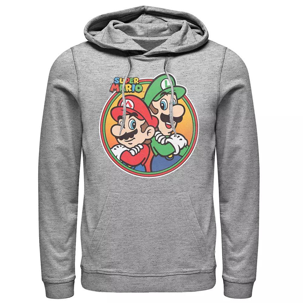 Men's Mario & Luigi Nintendo Bros Pullover Hoodie,  Product Image