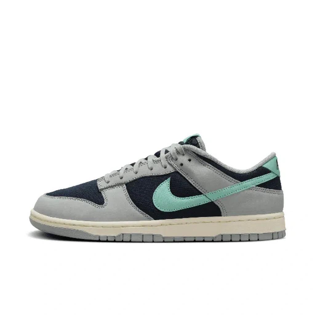 NIKE Dunk Low Retro Sneakers Light Pumice / Dark Obsidian In Grey Product Image