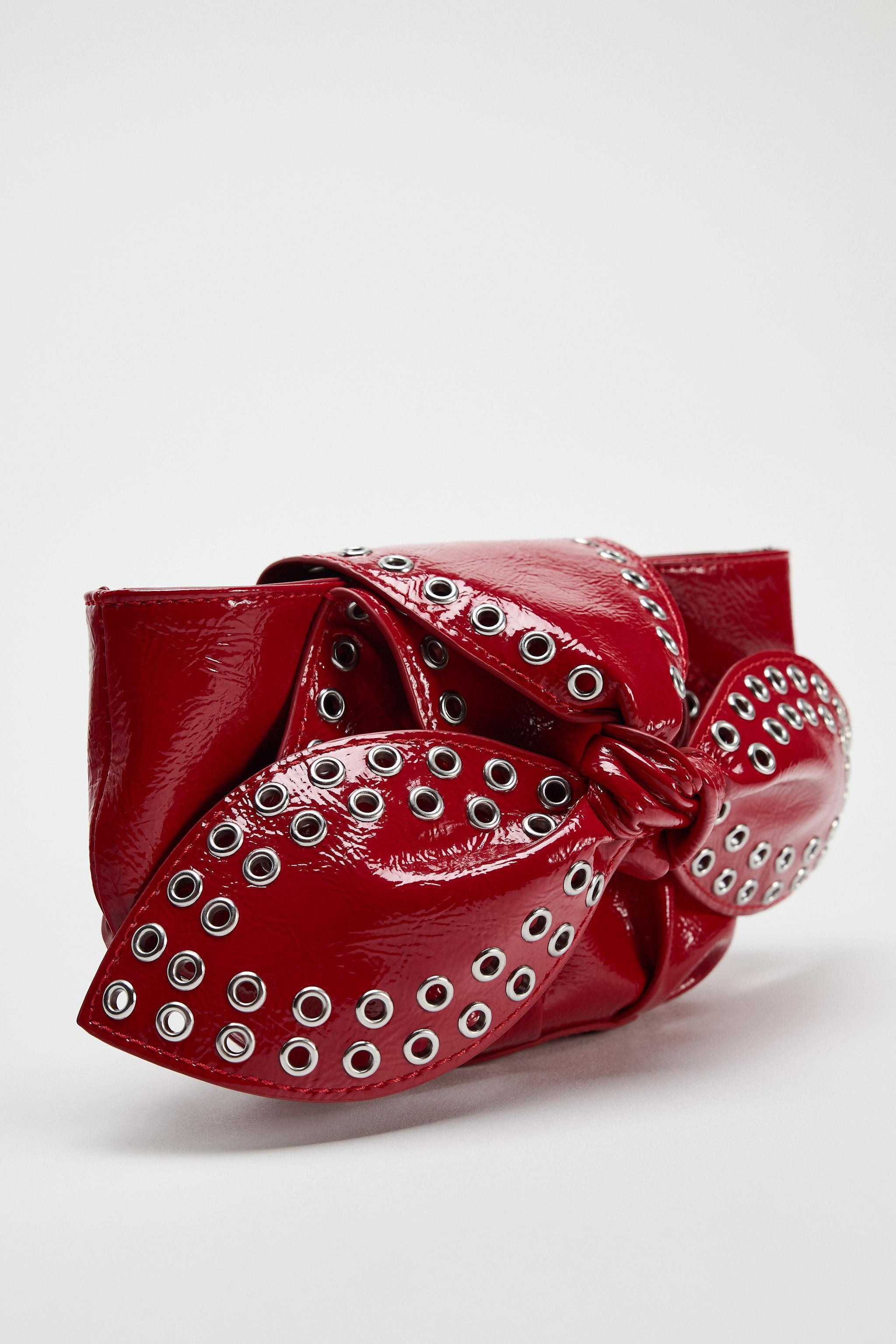 STUDDED MINI BUCKET BAG Product Image