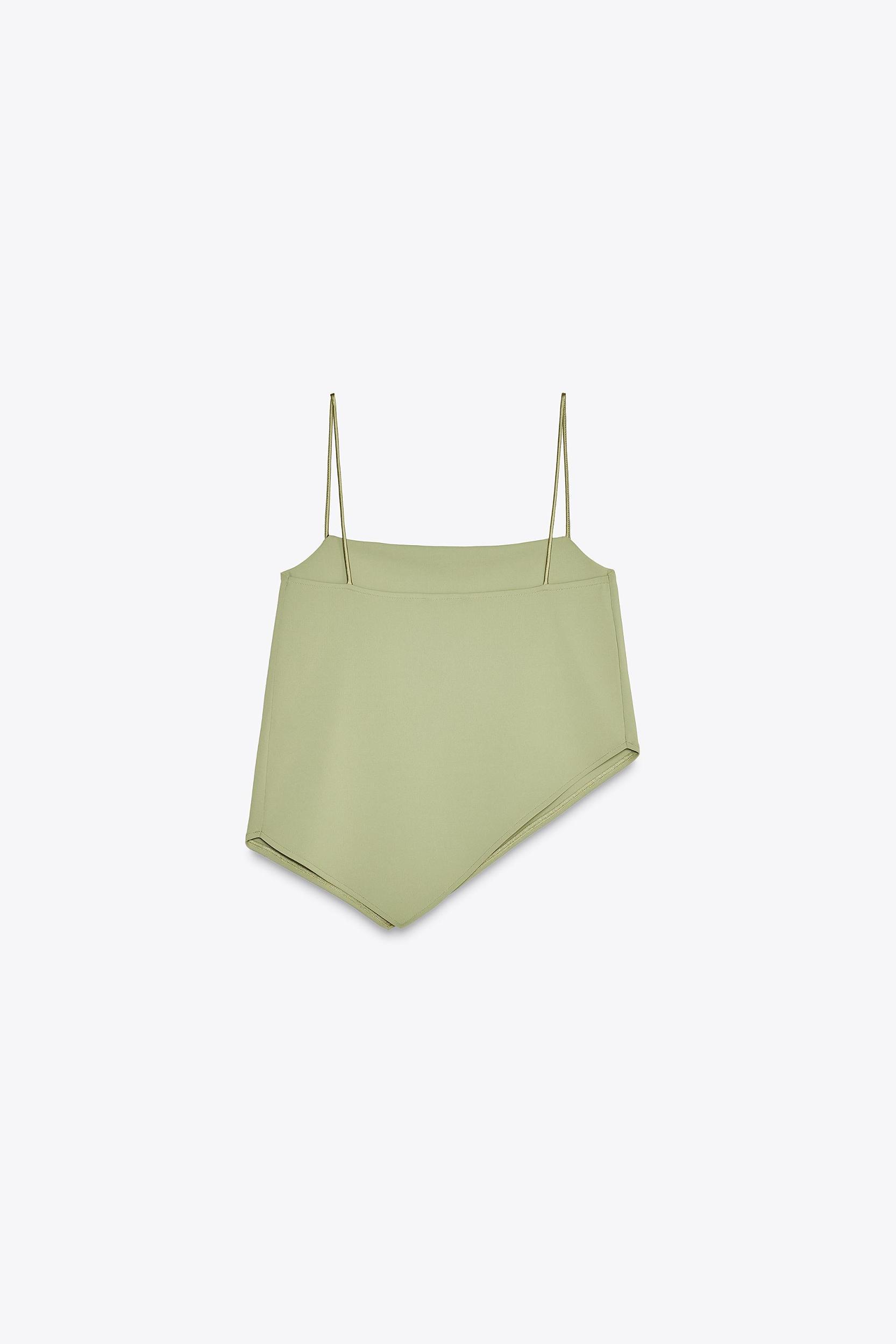 ASYMMETRIC CREPE TOP Product Image