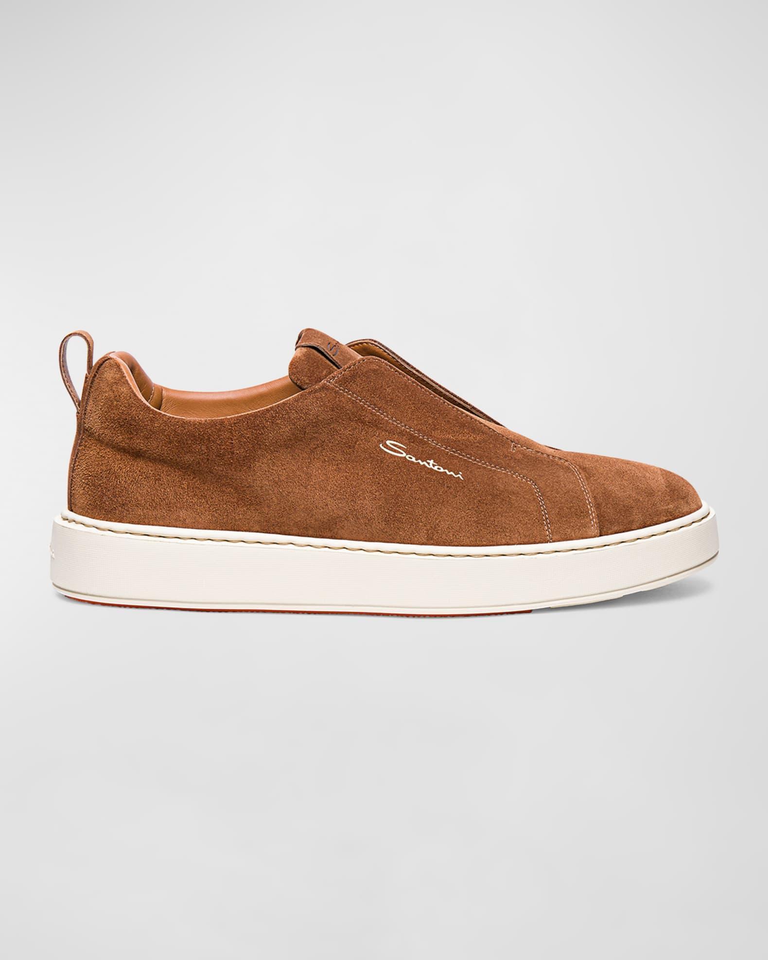 Men's Gz94 Suede Slip-On Sneakers Product Image